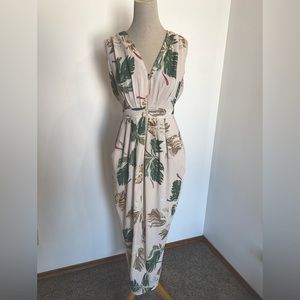 Boho floral dress